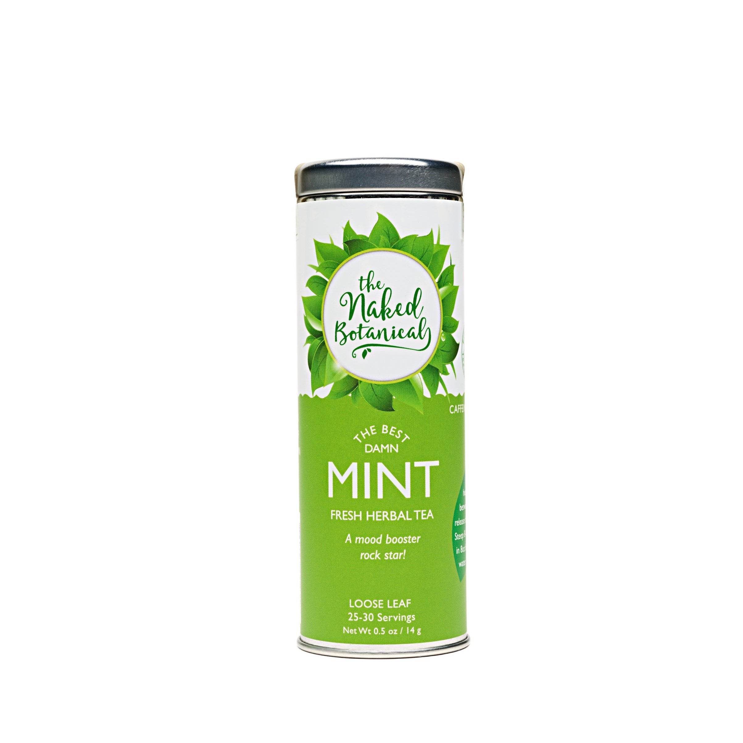 Best Damn Mint Herbal Tea - The Naked Botanical