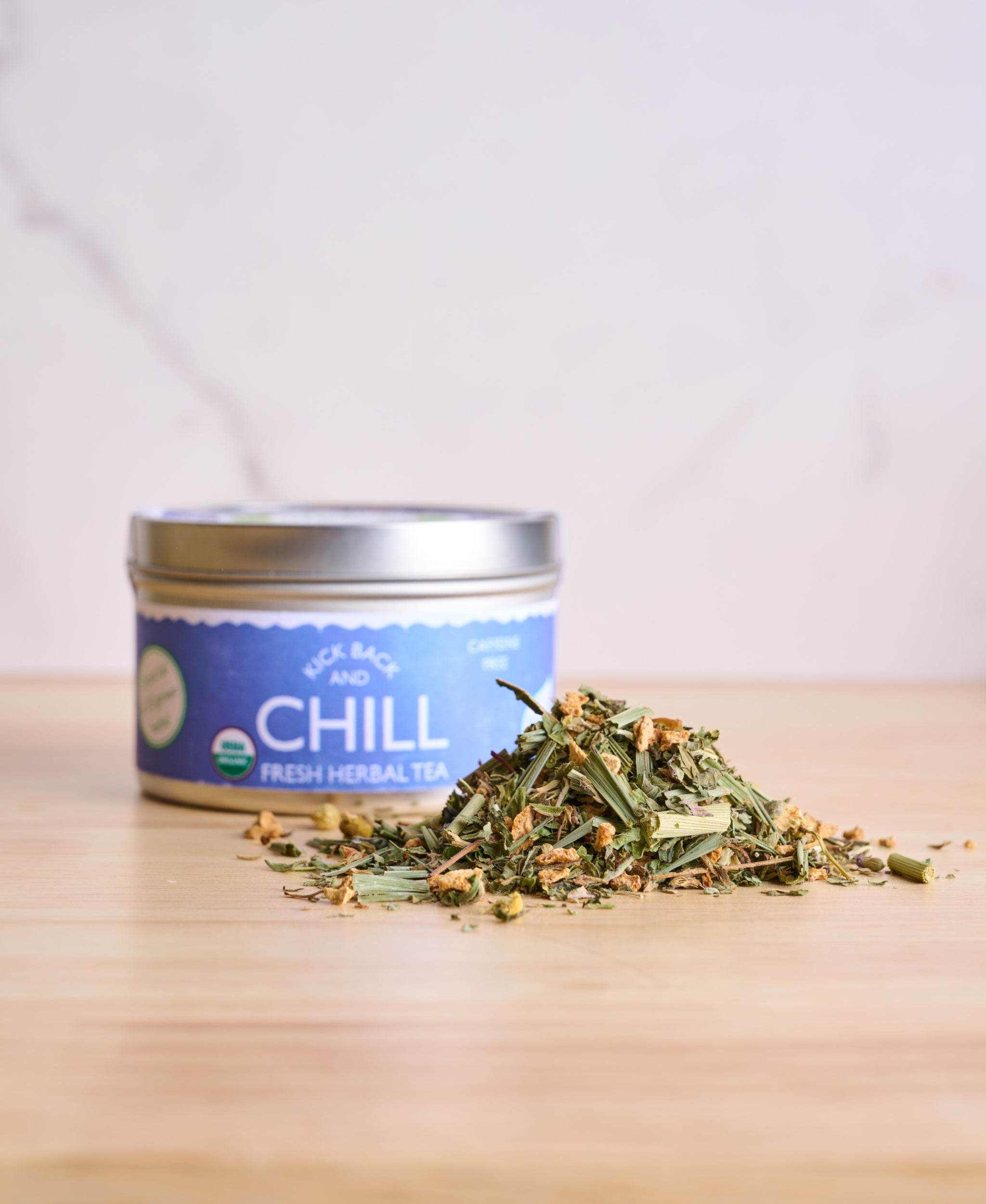 Just Kick Back & Chill Herbal Tea - The Naked Botanical