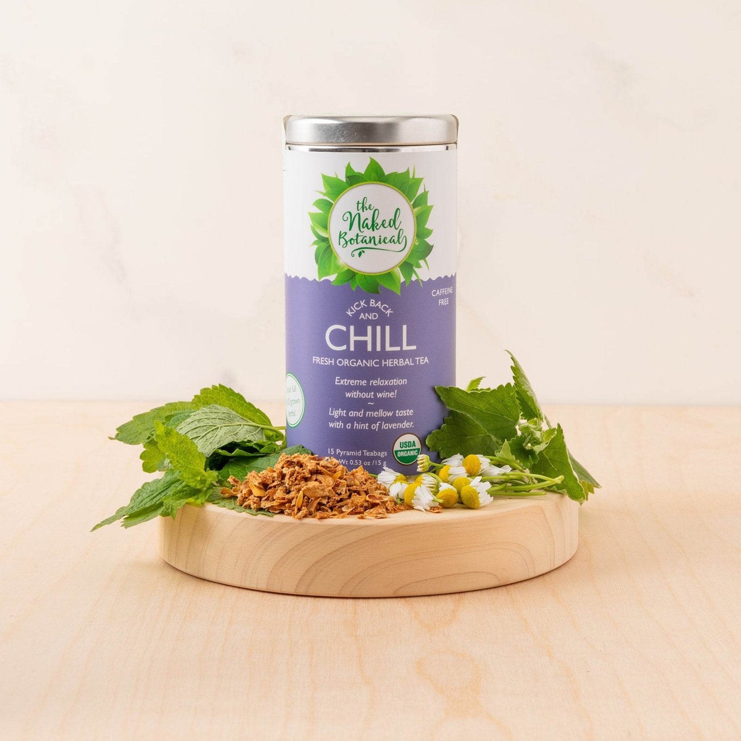 Just Kick Back & Chill Herbal Tea - The Naked Botanical