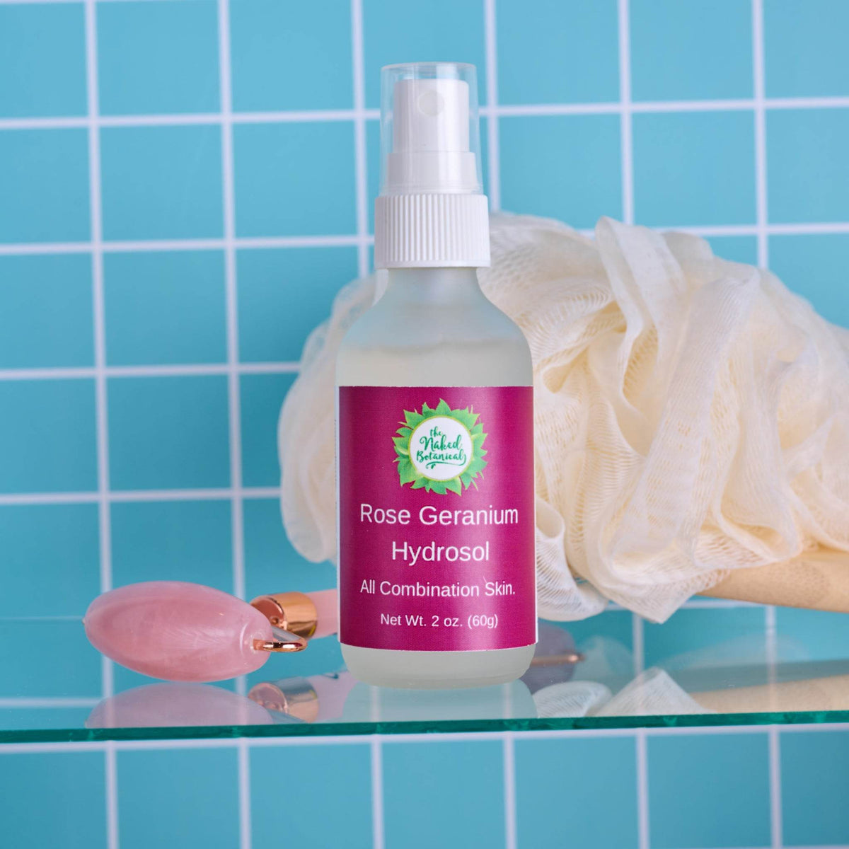 Rose Geranium Hydrosol - The Naked Botanical