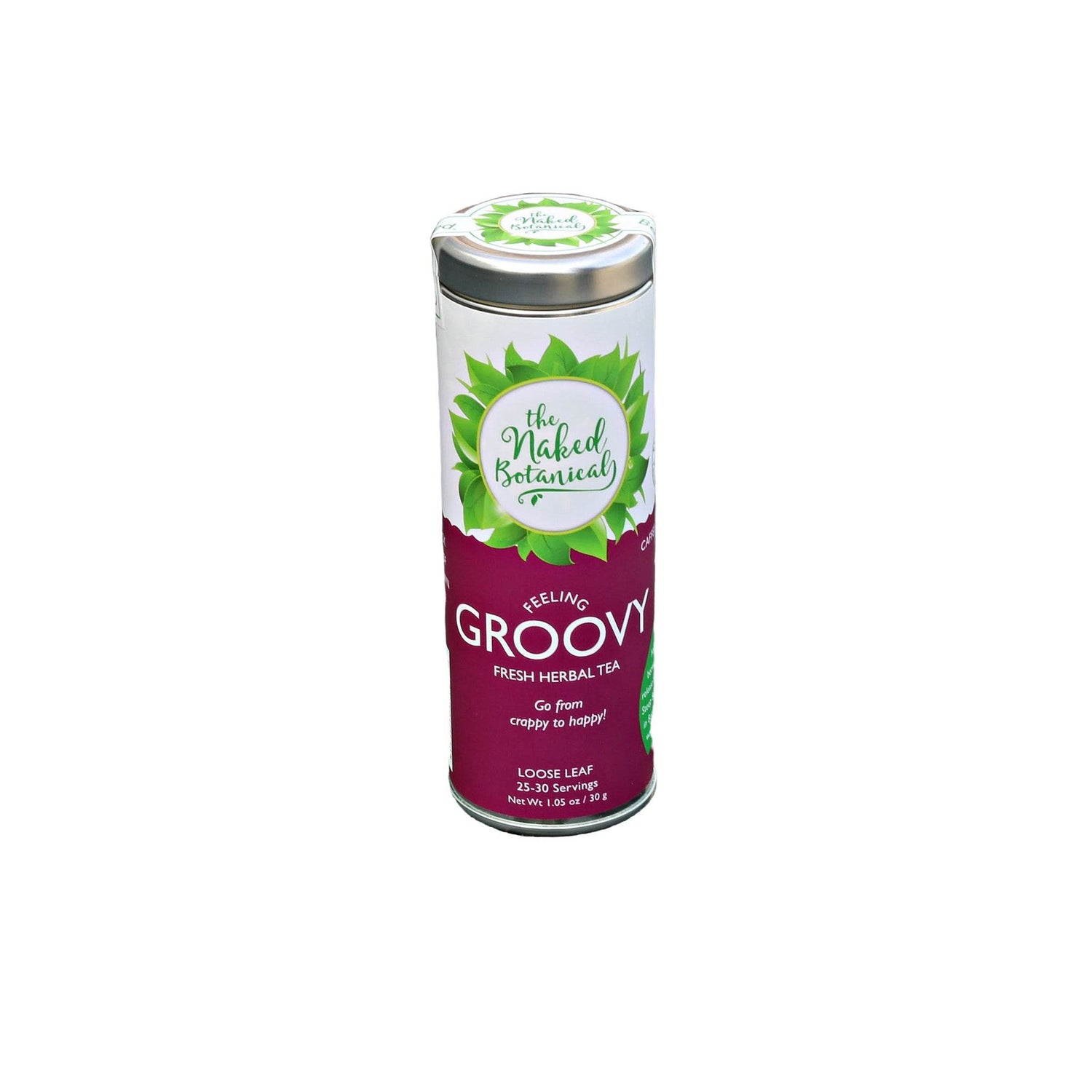 Feeling Groovy Herbal Tea - The Naked Botanical