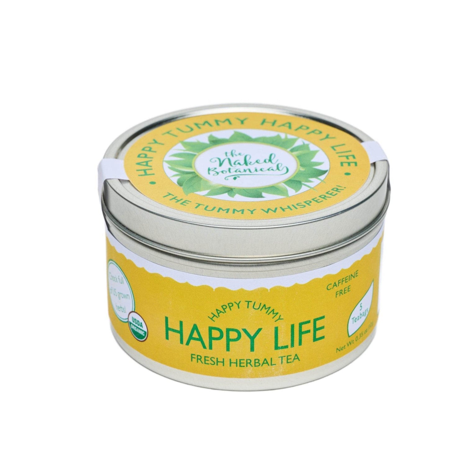 Happy Tummy, Happy Life Herbal Tea - The Naked Botanical