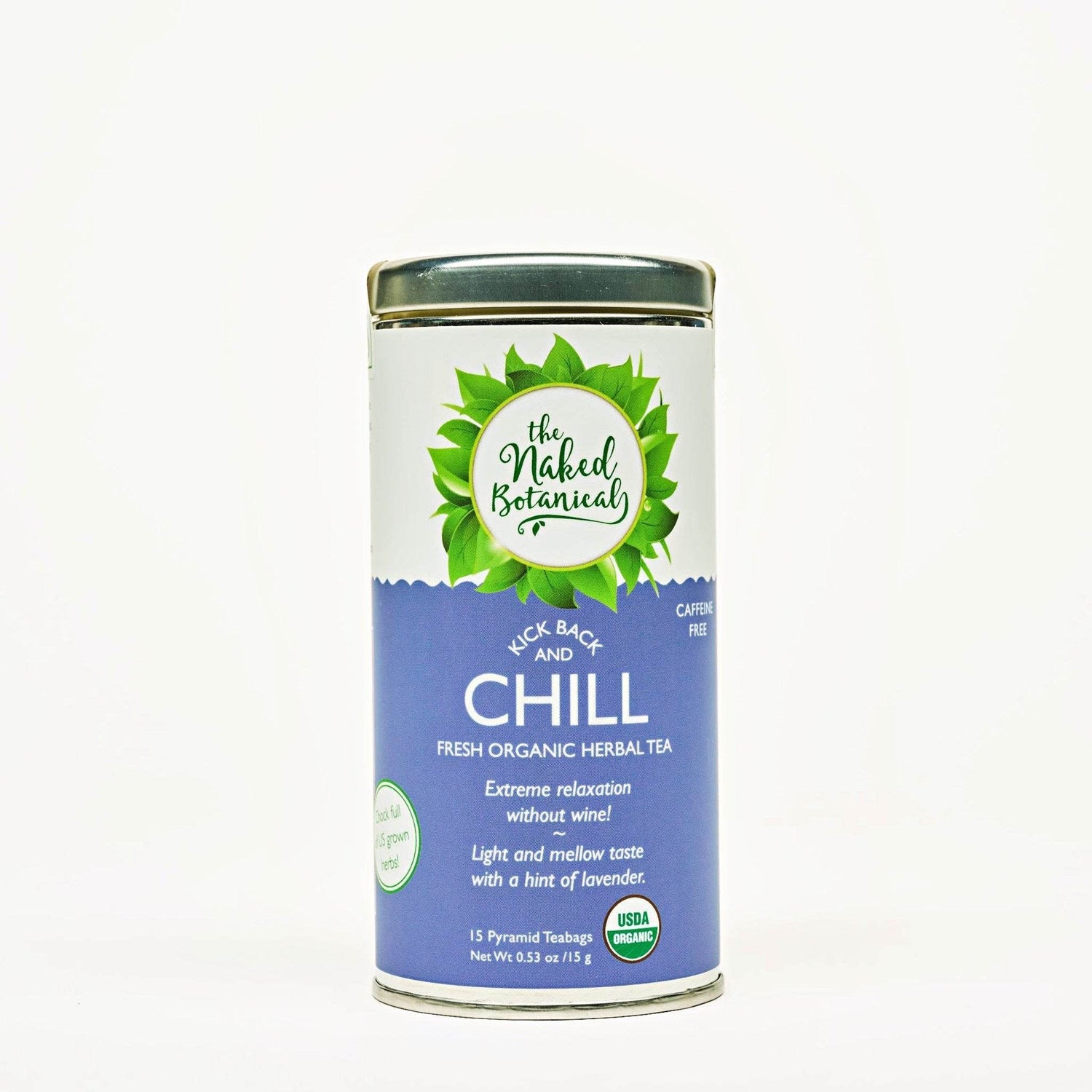Just Kick Back & Chill Herbal Tea - The Naked Botanical