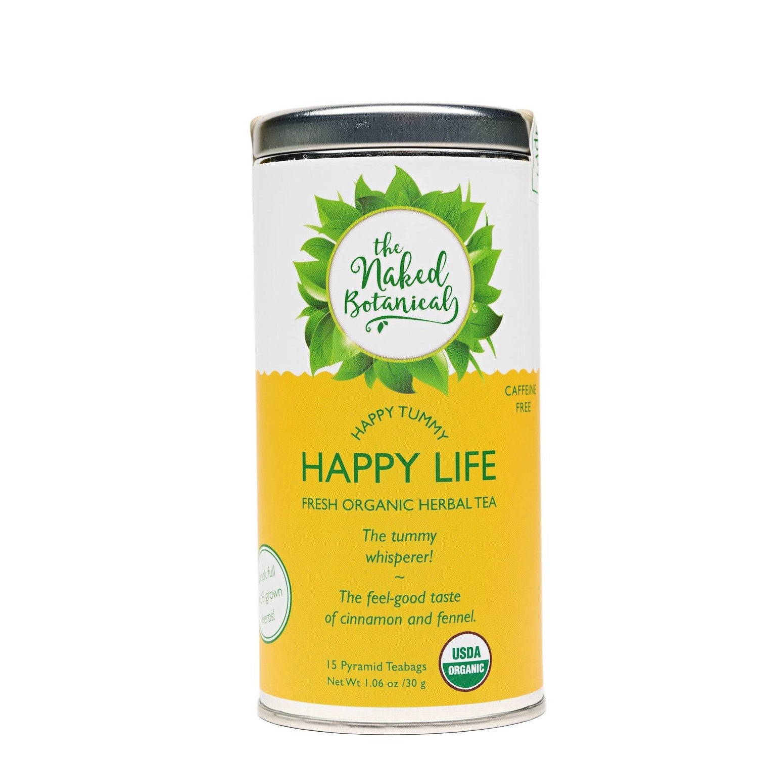 Happy Tummy, Happy Life Herbal Tea - The Naked Botanical