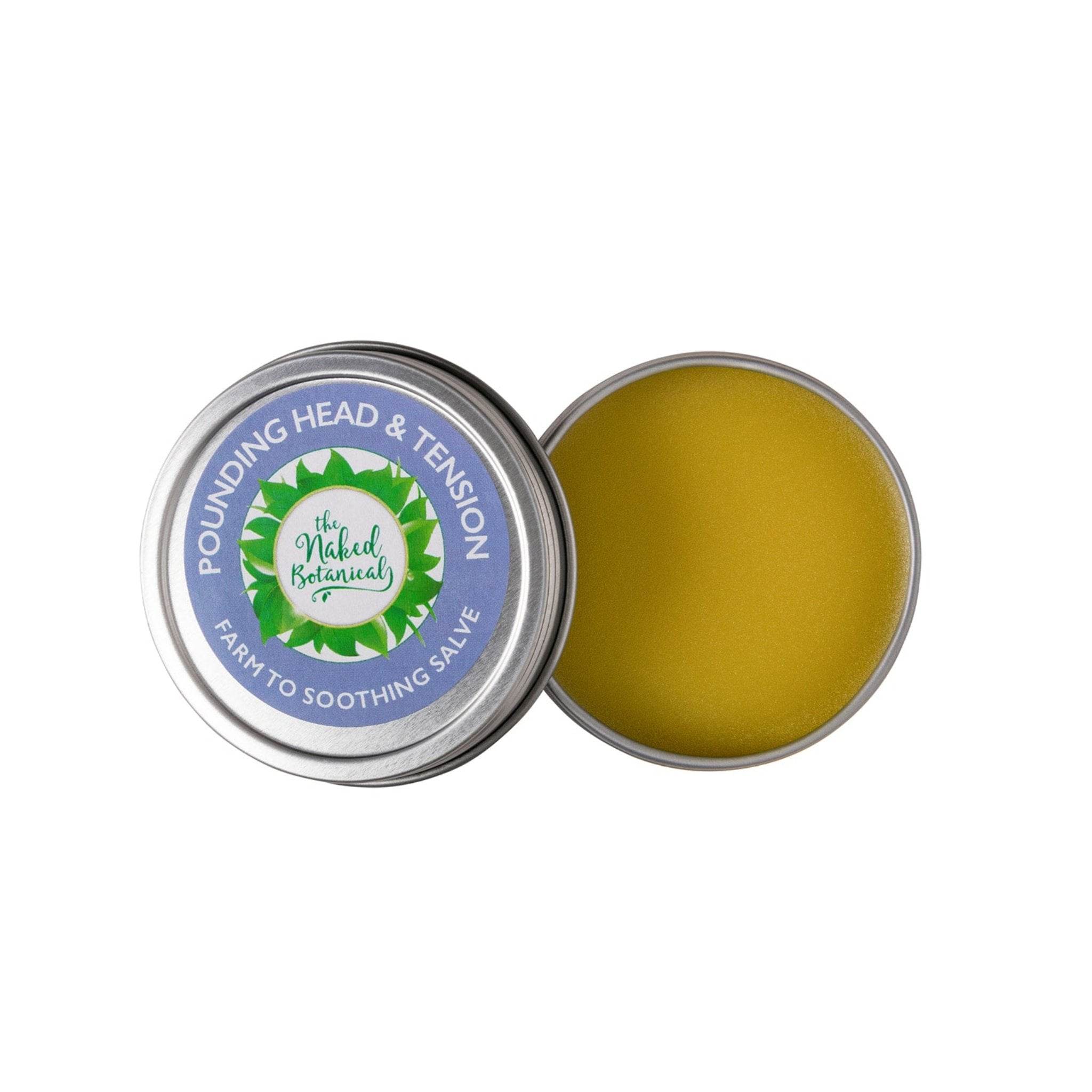 Pounding Head and Tension Soothing Salve - The Naked Botanical