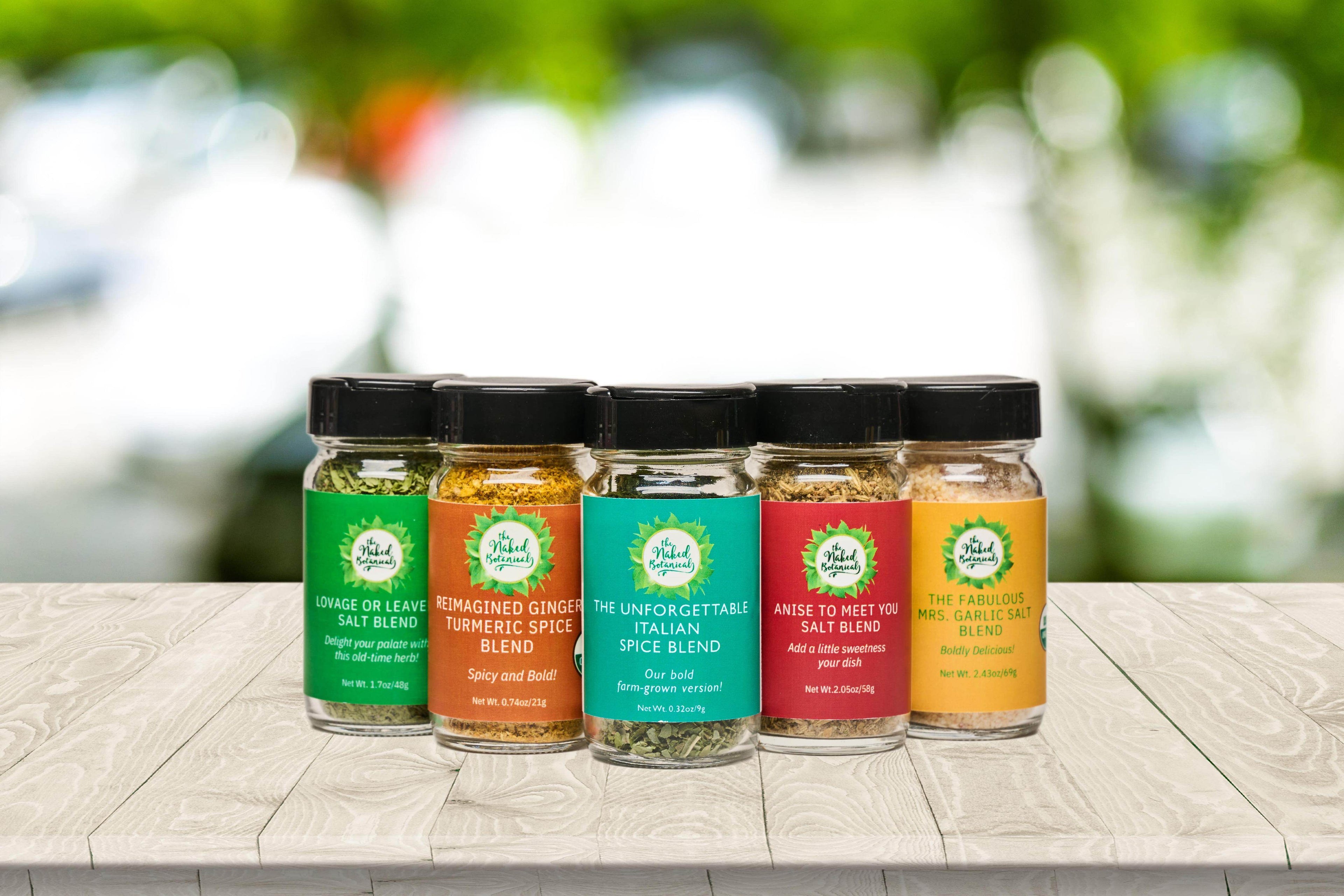 Salt & Spice Blends - The Naked Botanical