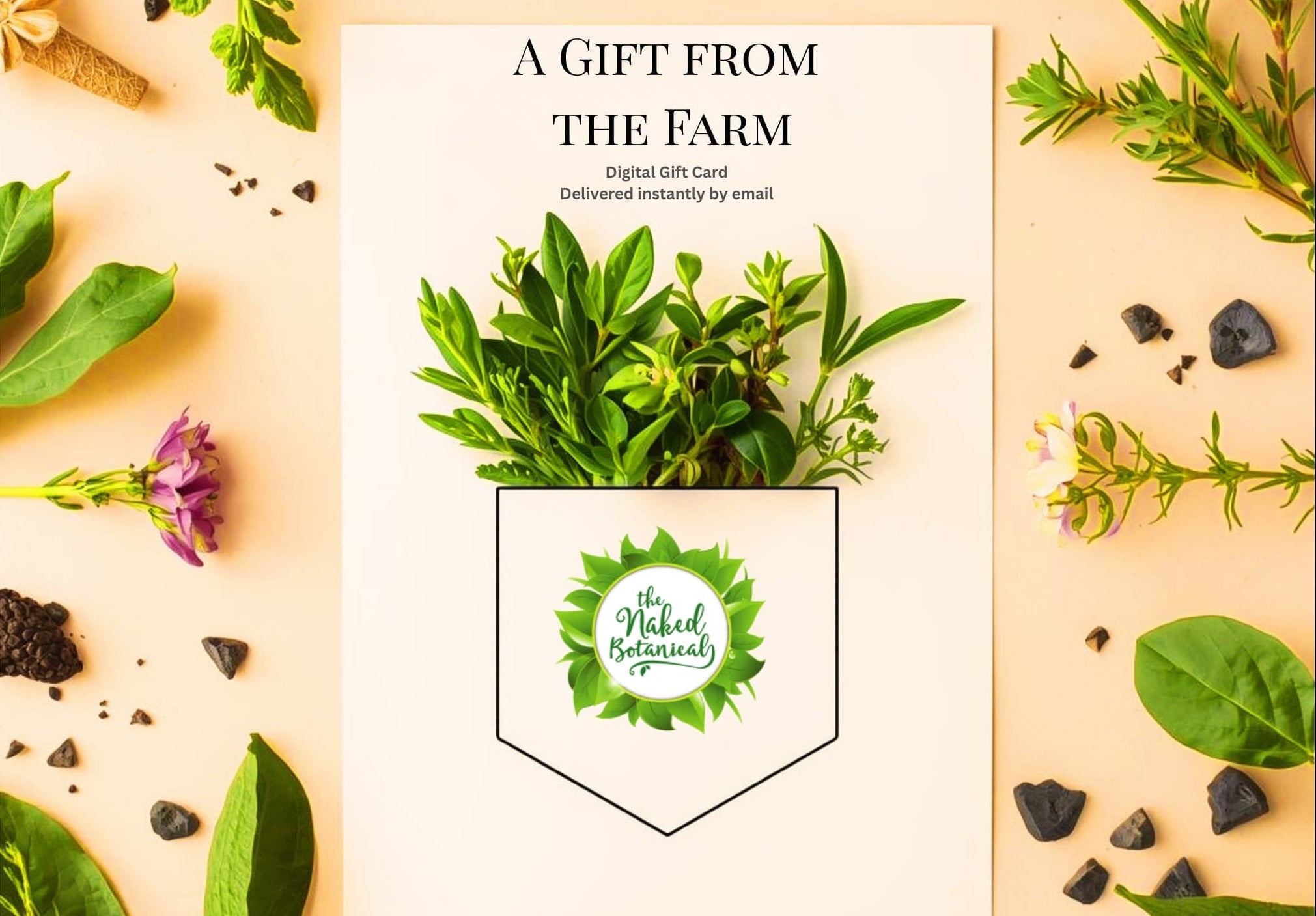 Gift Cards - The Naked Botanical