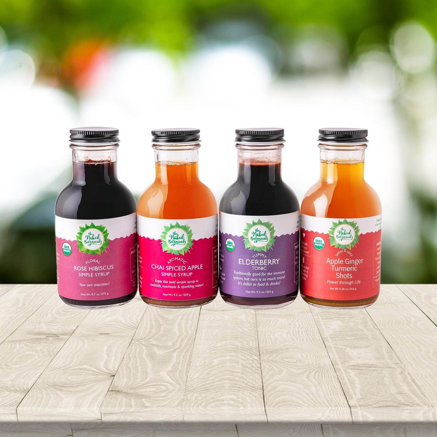 Tonics &amp; Syrups - The Naked Botanical