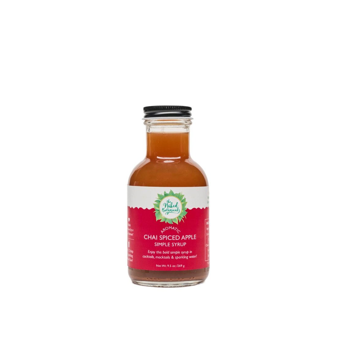 Chai Spiced Apple Simple Syrup - The Naked Botanical