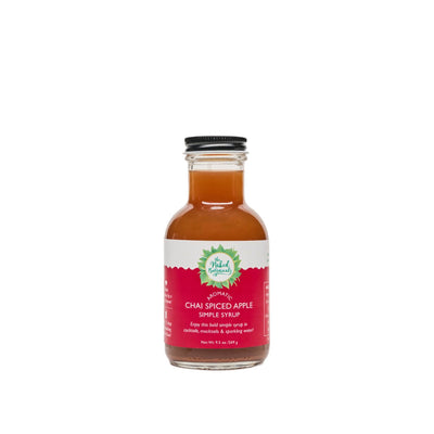 Chai Spiced Apple Simple Syrup - The Naked Botanical