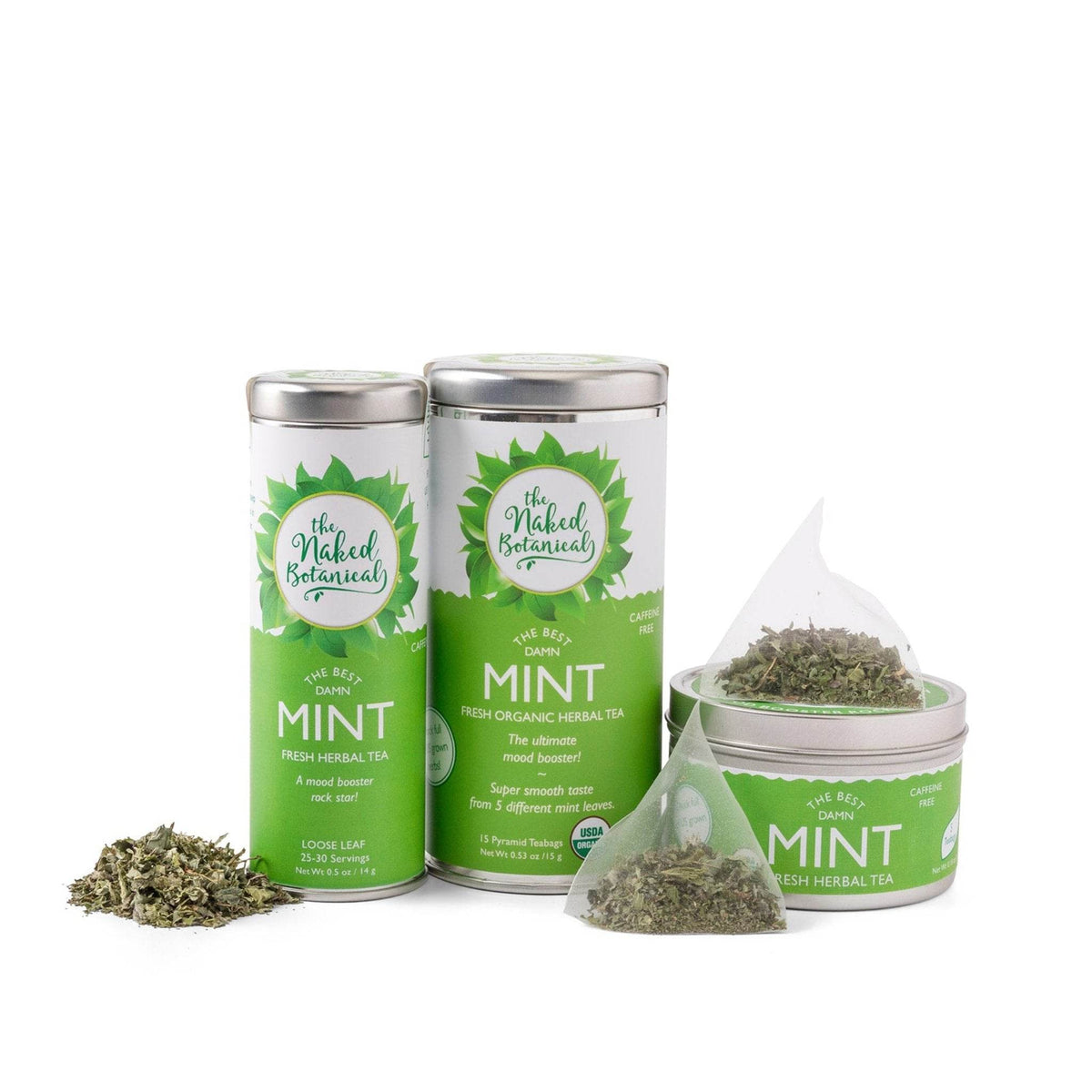 Best Damn Mint Herbal Tea – The Naked Botanical