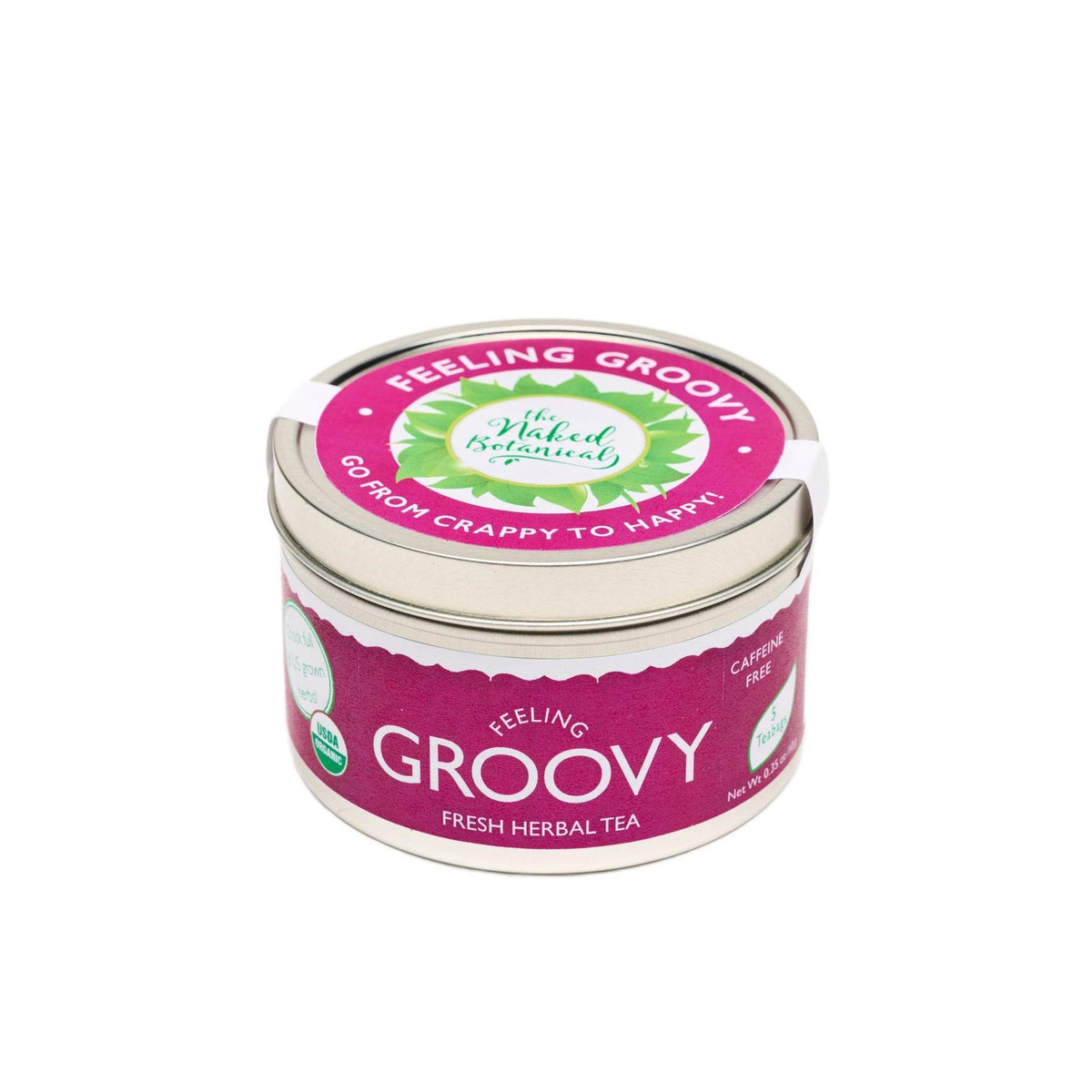 Feeling Groovy Herbal Tea - The Naked Botanical
