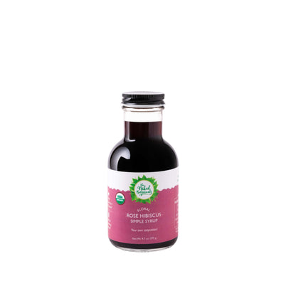 Rose Hibiscus Simple Syrup