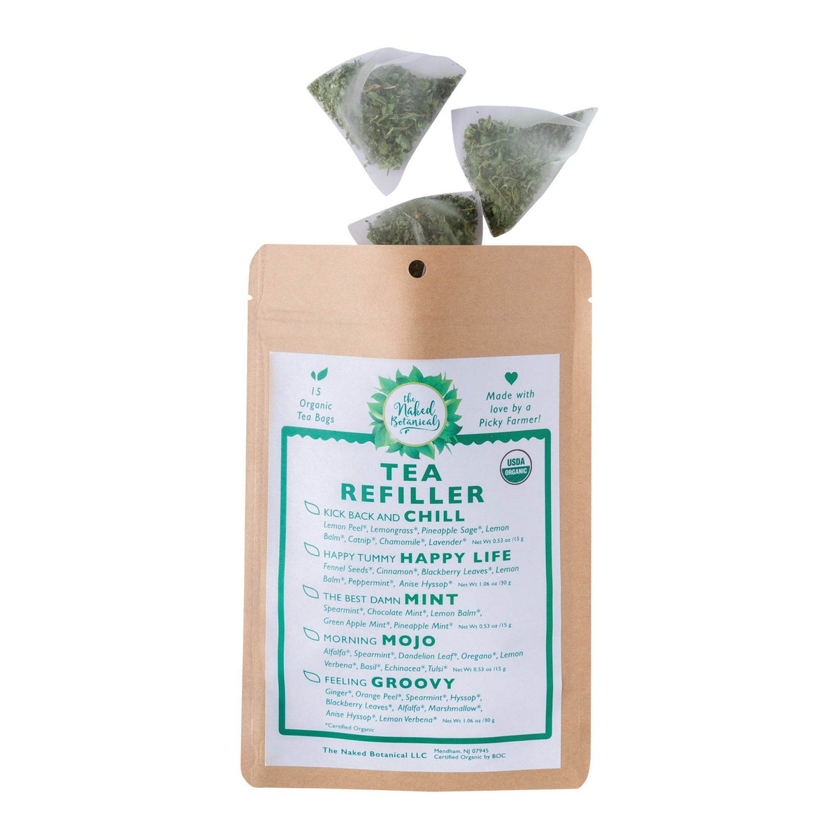Feeling Groovy Herbal Tea — US Grown, Magical Ginger & Uplifting – The ...