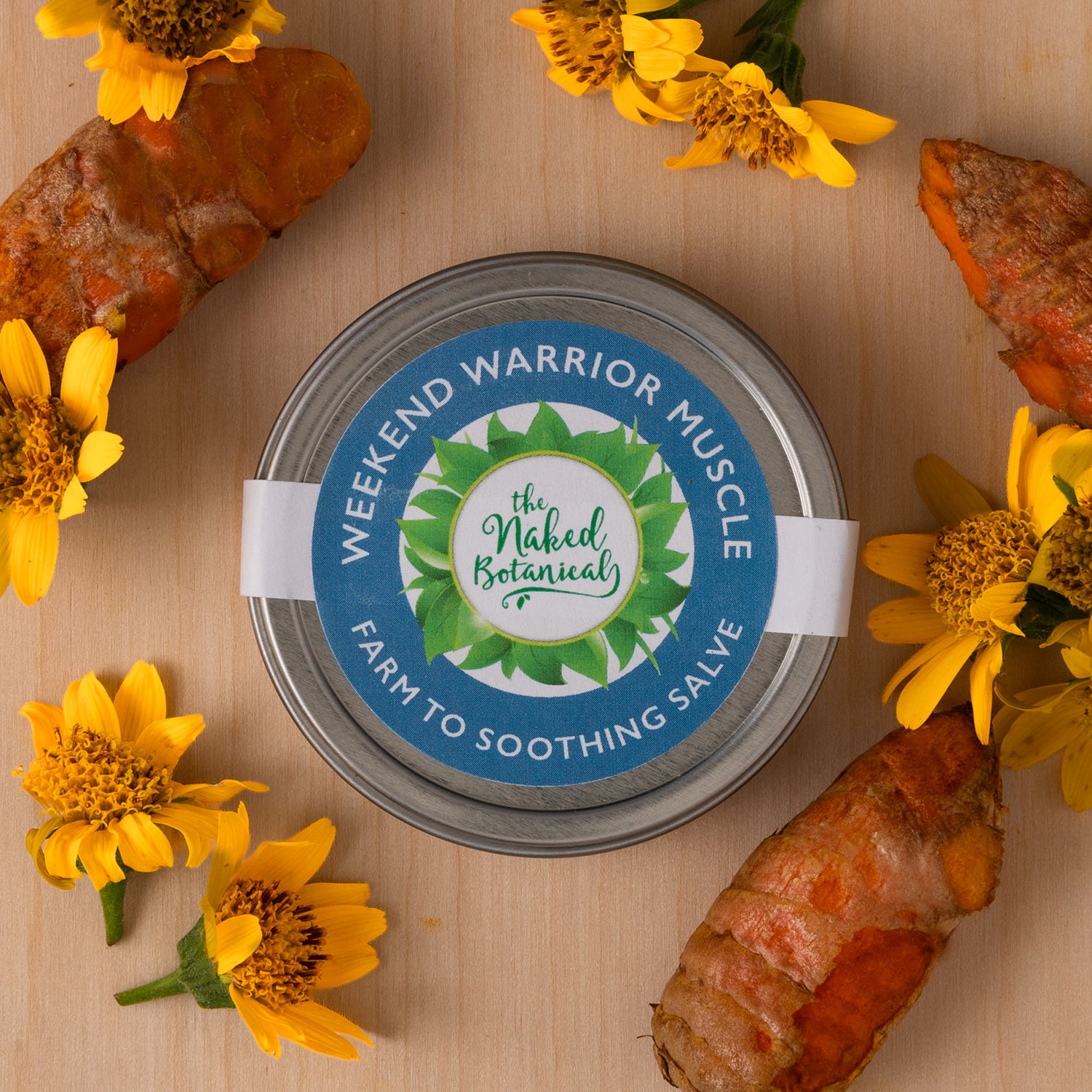 Weekend Warrior Salve for Sore Muscles Relief