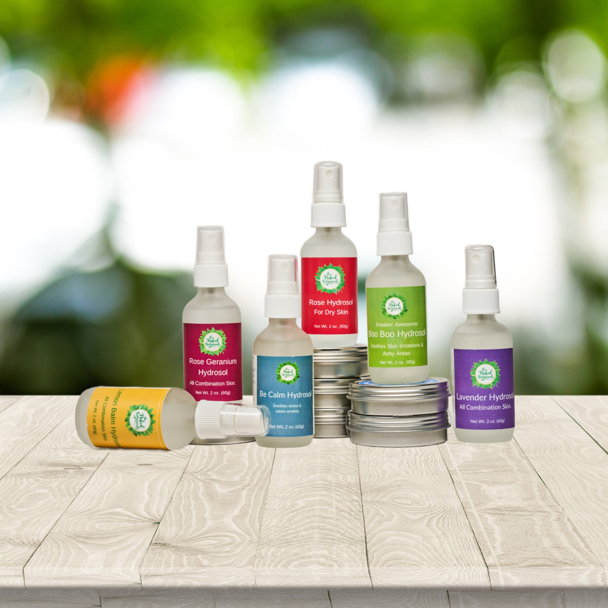 Hydrosols Together - The Naked Botanical