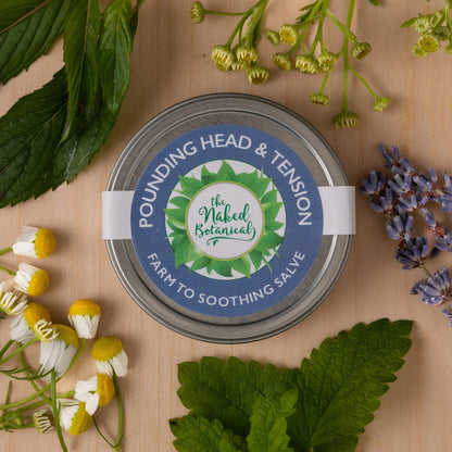 Pounding Head and Tension Soothing Salve